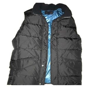 Banana Republic Black Puffer vest